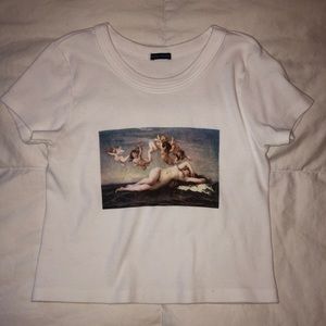 Brandy Melville Cropped T-shirt